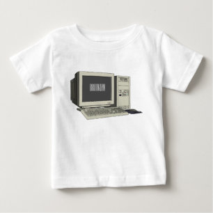Datorillustration för tecknad t shirt