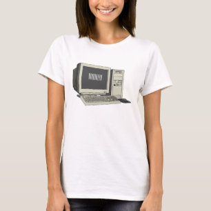 Datorillustration för tecknad t shirt