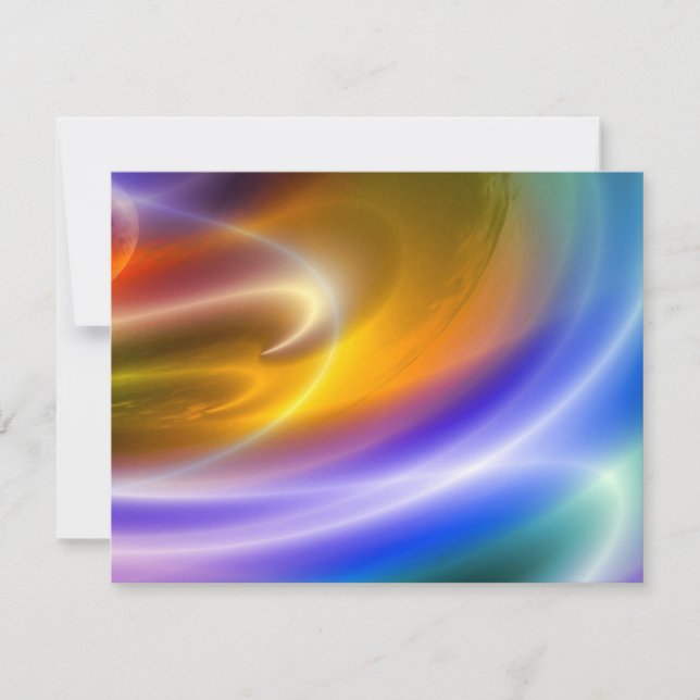 Datorinbjudan till Digital Abstrakt Inbjudan (Framsida)