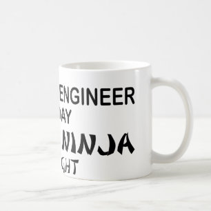 Datoringenjör dödliga Ninja Kaffemugg