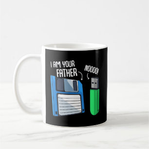 Datoringenjör Geek Nerd C-diskettskod Kaffemugg