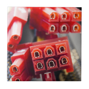 Datorkabelanslutning Kakelplatta