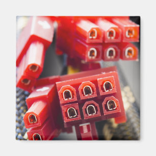 Datorkabelanslutning Magnet