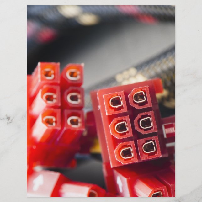 Datorkabelanslutning Reklamblad (Framsidan)