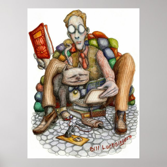 Datorkatt - Poster (Framsidan)