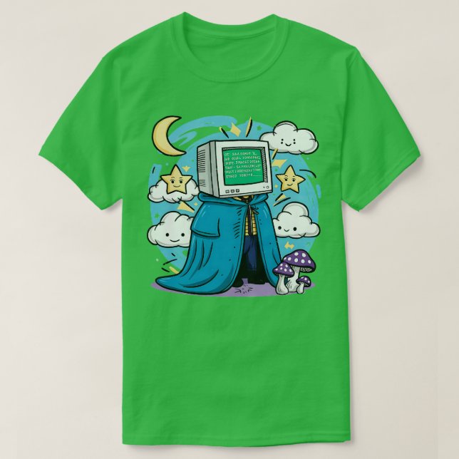 datorkille t shirt (Design framsida)