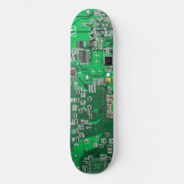 Datorknark Kretskort Grön Skateboard Bräda 20 Cm