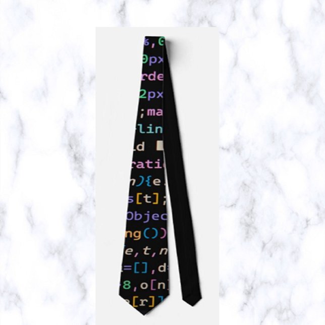 Datorkod Neck Tie Slips (Skapare uppladdad)