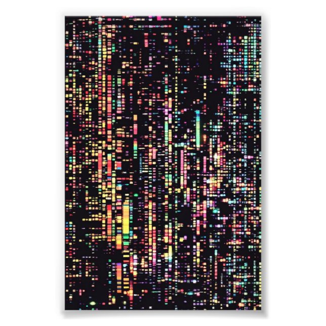 datorkod skriven i smogen fototryck (Framsidan)