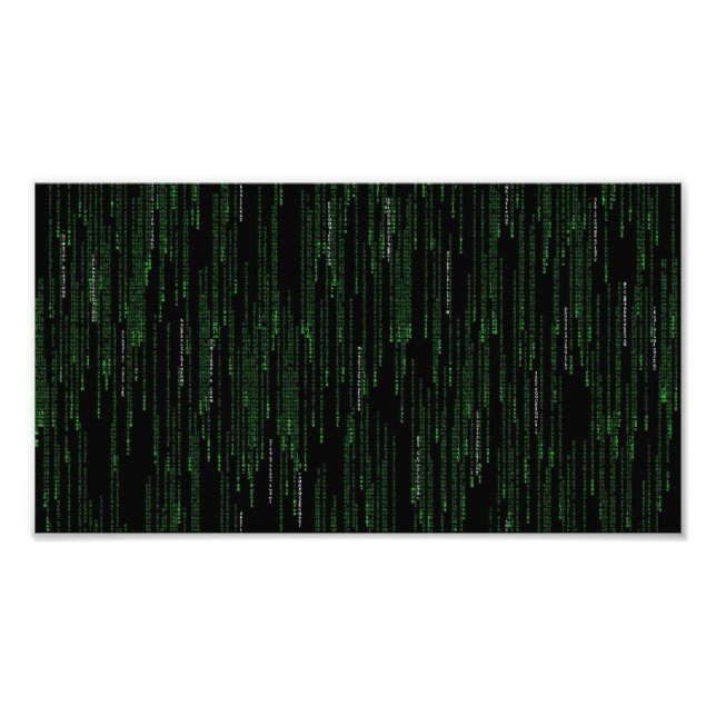 Datorkod som börjar spela spel och poster teckning (Framsidan)