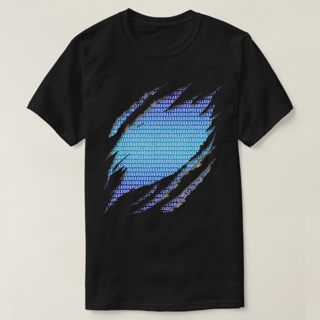 Datorkodning i Software Ingenjör T Shirt (Design framsida)