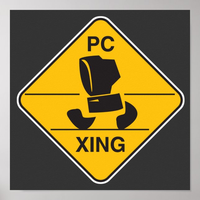 Datorkorsning (xing) poster (Framsidan)