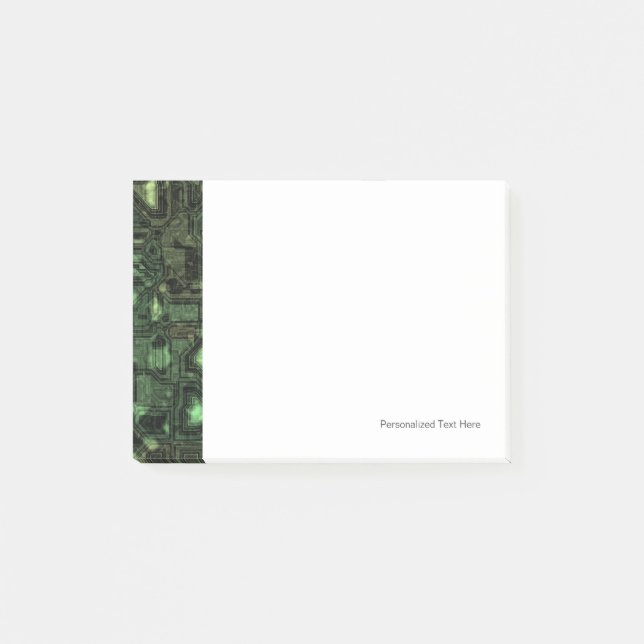 Datorkretsbakgrund Post-it Block (Framsida)