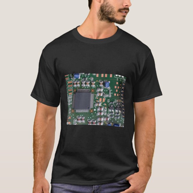 Datorkretskort för Chip T Shirt (Framsida)