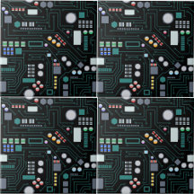 Datorkretskort Mönster Office Decor