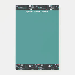 Datorkretskort Mönster Office Decor Post-it Block