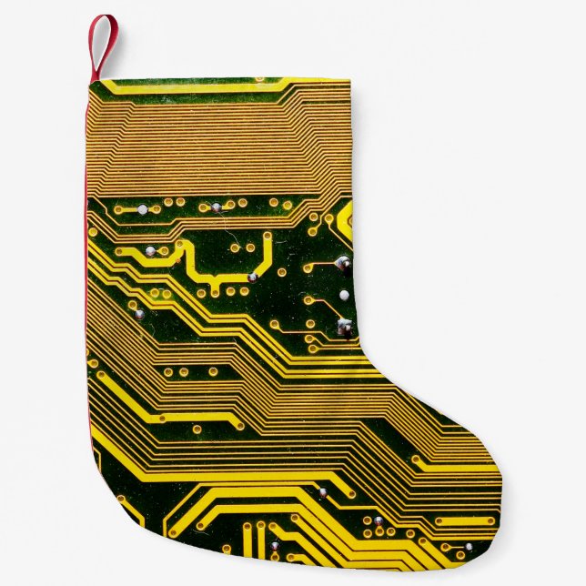 datorkretskort telekommunikation,abstrakt,a liten julstrumpa (Framsidan)