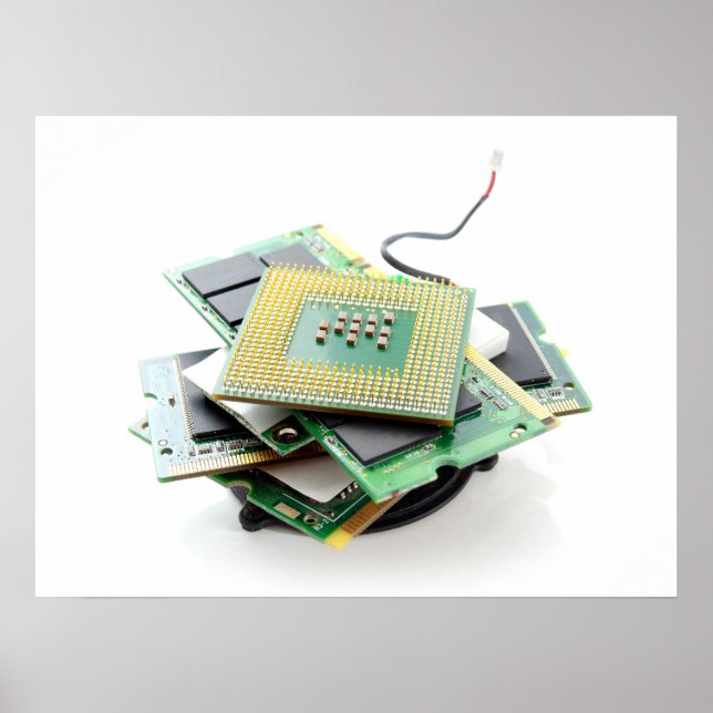 Datormaskinvara Poster (Framsidan)