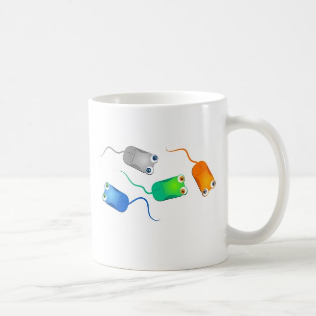 Datormöss Kaffemugg (Höger)