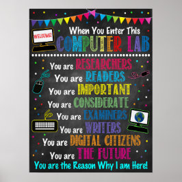 Datorns regnbåge Poster