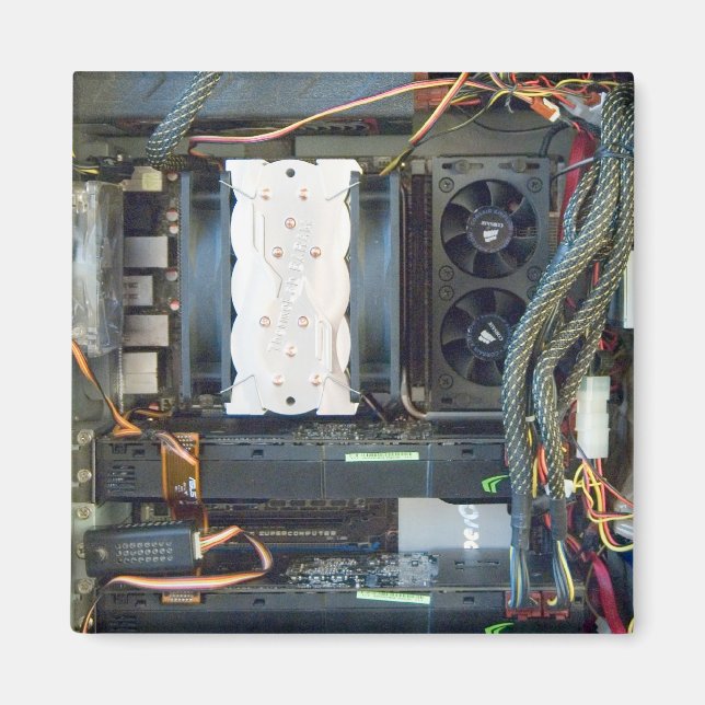 Datorns utrustningsyta magnet (Framsidan)