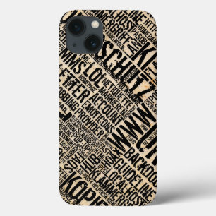 Datorordbok - vintage Case-Mate iPhone-fodral