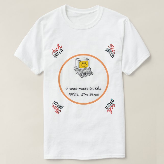 Datorproblem T Shirt (Design framsida)