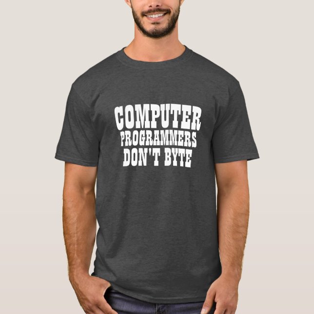 Datorprogrammerare byts inte tee (Framsida)