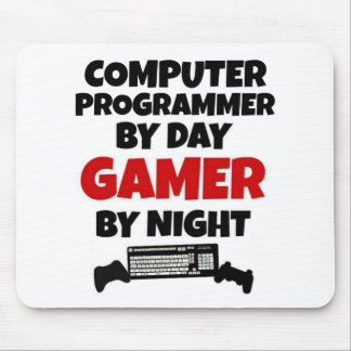 Datorprogrammerare efter dagspelaren per natt musmatta