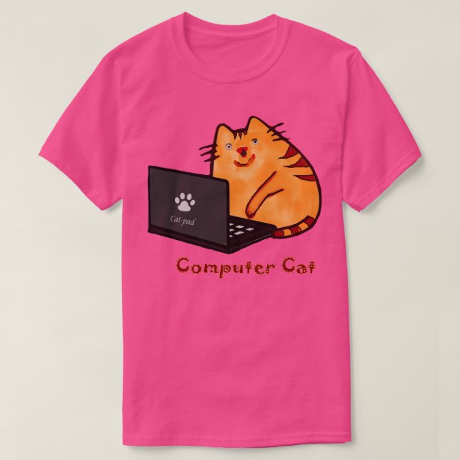 Datorprogrammerare för den bärbara datorns dator t shirt (Design framsida)