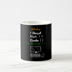 Datorprogrammerare och utvecklare kaffemugg