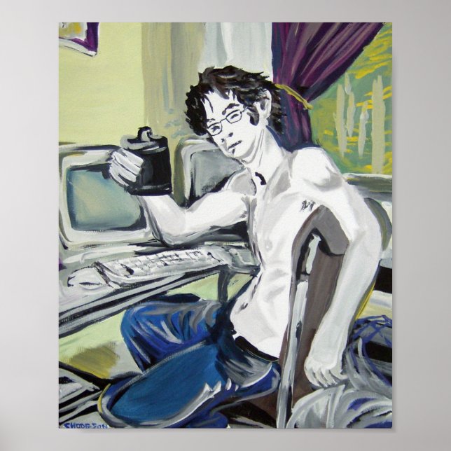 Datorprogrammerare Poster (Framsidan)