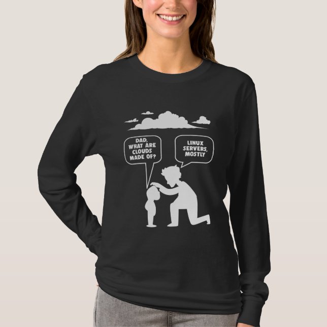 Datorprogrammeraren för Linux Software Developer N T Shirt (Framsida)