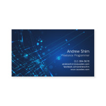 Datorprogrammerarens Affärskort Light Circuits