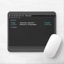 Datorprogrammerarens formateringsläge för Anteckni Musmatta