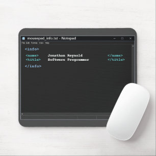 Datorprogrammerarens formateringsläge för Anteckni Musmatta