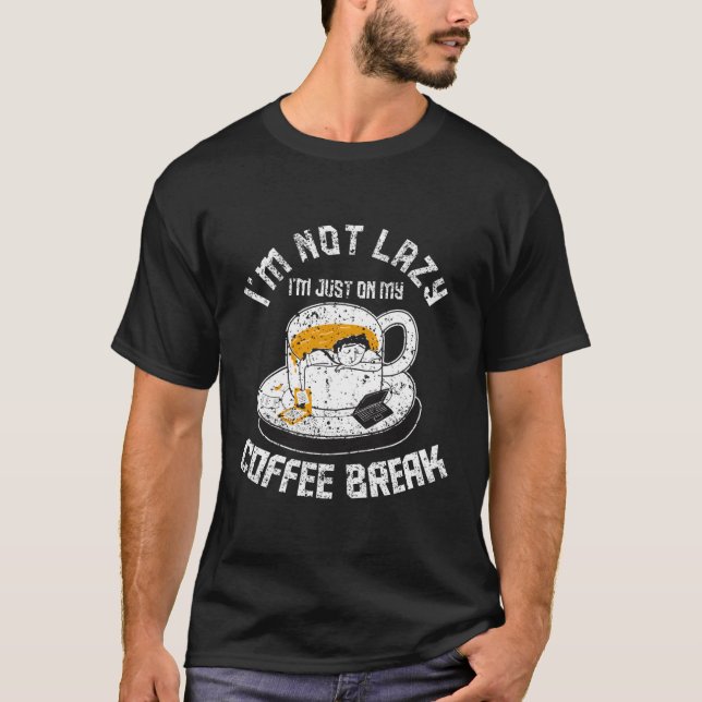 Datorprogrammeringskod Jag är inte redo T Shirt (Framsida)