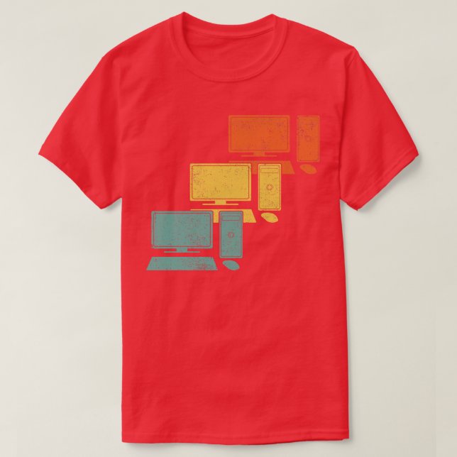 Datorprogrammeringskoder T Shirt (Design framsida)