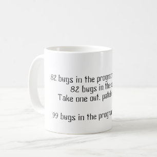 Datorprogramvarukaffe Mugg