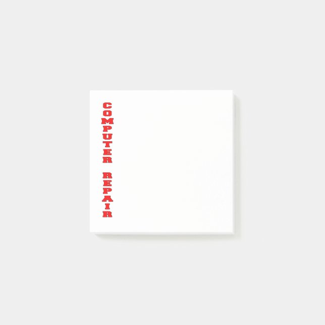 Datorreparation Post-it Block (Framsida)