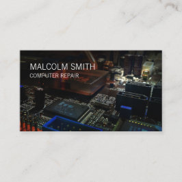 Datorreparationskretsar för moderkort visitkort