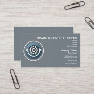 Datorreparera Data Recovery i Computer Builder Visitkort