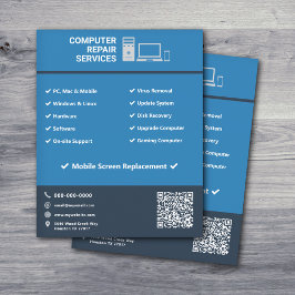 Datorservice Flyer