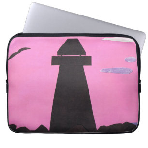 DatorSleeve med fyr-scen Laptop Sleeve