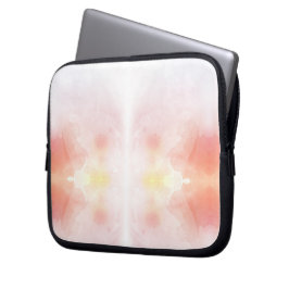 Datorslida i en mjuk akvarelldesign  laptop fodral