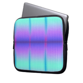 Datorslida med en livfull geometrisk design laptop fodral
