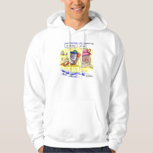 Datorsökning Rolig Hoodie av Rick London
