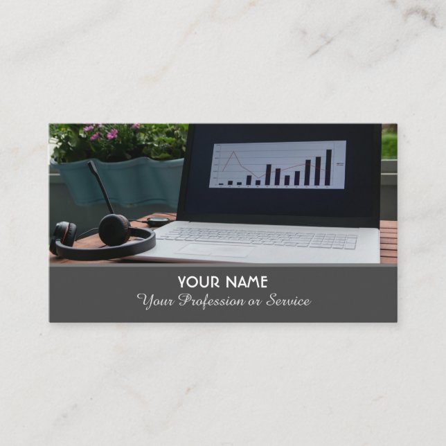 Datorspecialist och IT-reparationsspecialist Visitkort (Framsida)