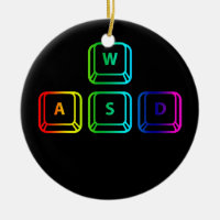 Datorspel för spelaren WASD Nycklar 