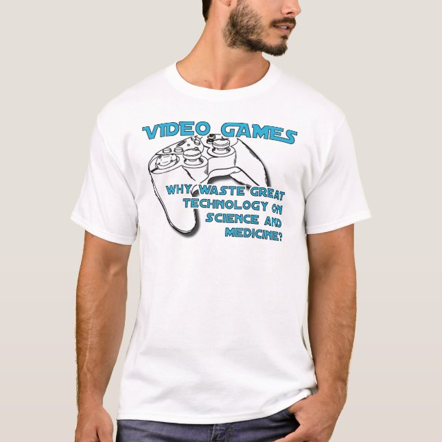 Datorspels Teknologi Rollig T-Shirt Humor (Framsida)